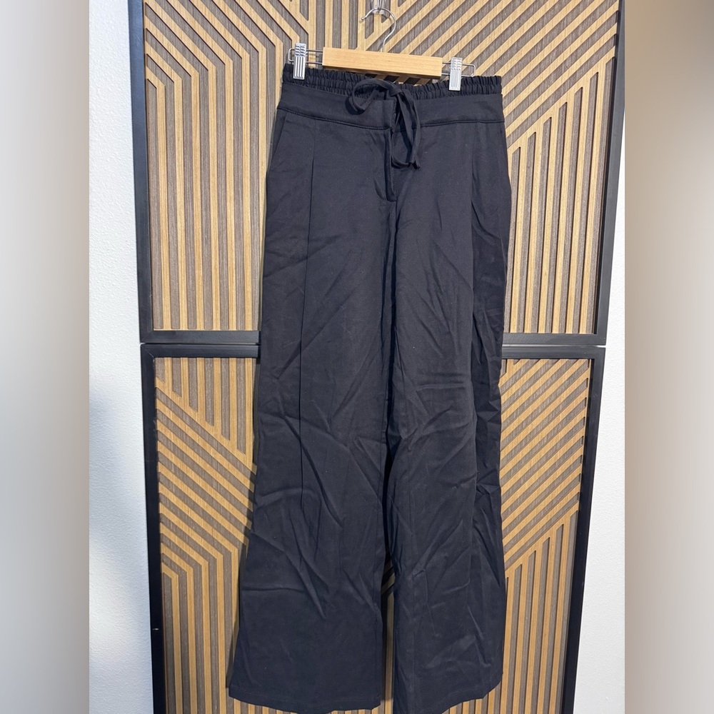 Forever 21 Charcoal Wide-Leg Trousers